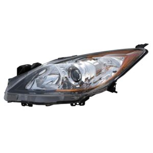 HEADLIGHTS for MAZDA MAZDA3 HATCHBACK/SEDAN 5 SPEED TRANSMISSION 2010-2013, DRIVER SIDE, MA2518130