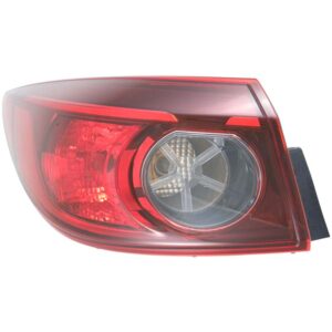 TAIL LIGHTS for MAZDA MAZDA3 SEDAN 2014-2018, DRIVER SIDE, MA2804117, Outer, Assembly, JPN (=Mexico 16