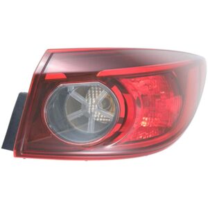 TAIL LIGHTS for MAZDA MAZDA5 SEDAN 2014-2018, PASSENGER SIDE MA2805117, Outer, Assembly, JPN (=Mexico 16