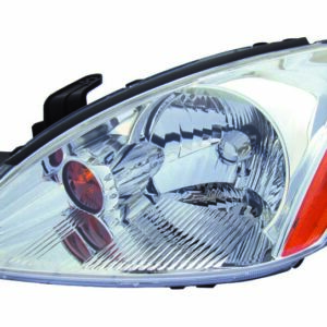 HEADLIGHTS for MITSUBISHI LANCER WAGON ES 2004-2007 DRIVER SIDE, CHROME TRIM fw/o ABS, MI2502136