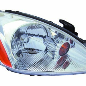 HEADLIGHTS for MITSUBISHI LANCER WAGON ES 2004-2007 PASSENGER SIDE, CHROME TRIM fw/o ABS, MI2503136