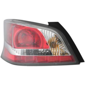 TAIL LIGHTS for NISSAN ALTIMA 2014-2015, DRIVER SIDE, NI2800203, Assembly, Halogen/STANDARD