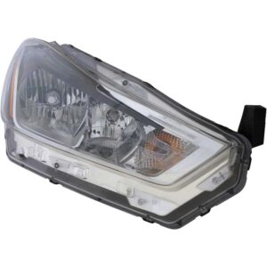 HEADLIGHTS for NISSAN KICKS SR 2018-2020 PASSENGER SIDE, HALOGEN, NI2502264C, CAPA, EE