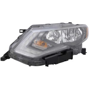 HEADLIGHTS for NISSAN ROGUE 2017-2020, DRIVER SIDE, NI2502254, USA
