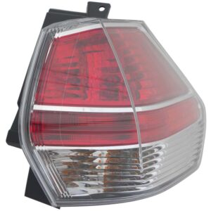 TAIL LIGHTS for NISSAN ROGUE 2014-2016, PASSENGER SIDE NI2805102 , Outer, Assembly, USA Built Vehicle (=15-16 Japan/Korea)