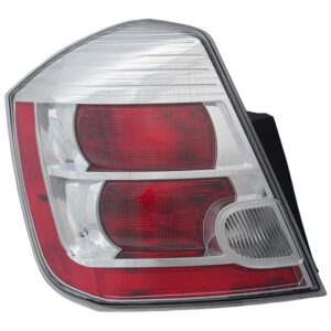 TAIL LIGHTS for NISSAN SENTRA BASE/S/SL 2010-2012, DRIVER SIDE, NI2800187, Assembly