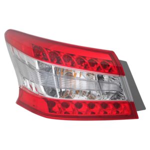 TAIL LIGHTS for NISSAN SENTRA 2013-2015, DRIVER SIDE, NI2804100, Outer, Assembly