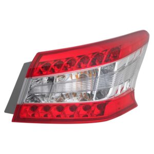 TAIL LIGHTS for NISSAN SENTRA 2013-2015, PASSENGER SIDE NI2805100, Outer, Assembly