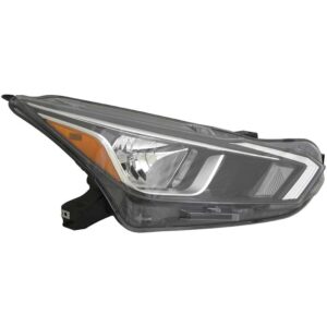 HEADLIGHTS for NISSAN VERSA S/SR/SV 2020-2022 PASSENGER SIDE, HALOGEN, NI2503273C, CAPA, EE