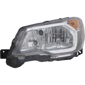 HEADLIGHTS for SUBARU FORESTER 2.0T 2014-2016 DRIVER SIDE, SU2502146