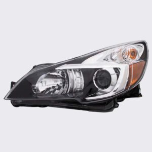 HEADLIGHTS for SUBARU LEGACY 2013-2014 DRIVER SIDE, BLACK HOUSING, SU2502141