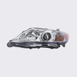 HEADLIGHTS for TOYOTA CAMRY BASE/LE/XLE 2010-2011 DRIVER SIDE, CHROME INTERIOR, TO2502191C, CAPA, EE