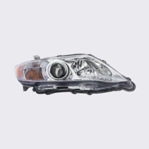 HEADLIGHTS for TOYOTA CAMRY BASE/LE/XLE 2010-2011 DRIVER SIDE, CHROME INTERIOR, TO2503191C, CAPA, EE
