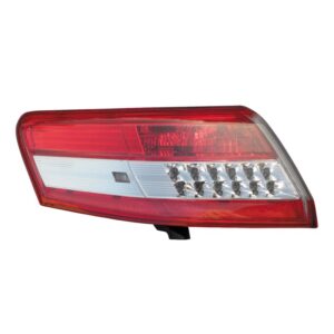 TAIL LIGHTS for TOYOTA CAMRY 2010-2011, DRIVER SIDE, TO2804106, Outer, Assembly, USA, EXC. HYB