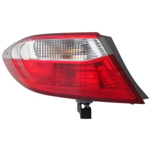 TAIL LIGHTS for TOYOTA CAMRY SE/LE/XLE 2015-2017, DRIVER SIDE, TO2804121, Outer, Assembly