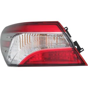 TAIL LIGHTS for TOYOTA CAMRY L/LE/HYB SE 2018-2020, DRIVER SIDE, TO2804134, Outer, Assembly, N. AME (=XSE 20-20)