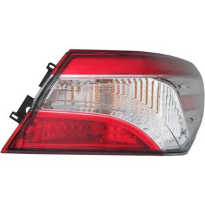 TAIL LIGHTS for TOYOTA CAMRY L/LE/HYB SE 2018-2020, PASSENGER SIDE TO2805134, Outer, Assembly, N. AME (=XSE 20-20)