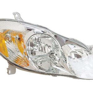 HEADLIGHTS for TOYOTA COROLLA CE/LE 2003-2004, PASSENGER SIDE, TO2503139