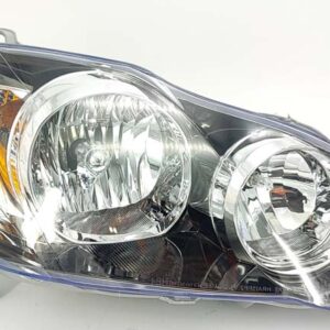 HEADLIGHTS for TOYOTA COROLLA S 2005-2008/XRS 2005-2006, PASSENGER SIDE, TO2503154, BLK INTERIOR, USA