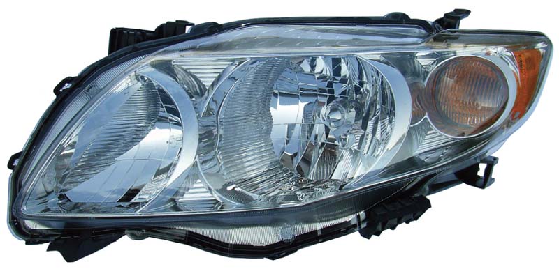 2009-2010 Toyota Corolla Driver Head Lights None TO2502182