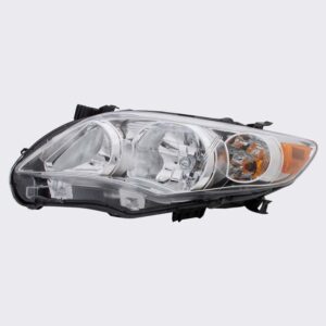 HEADLIGHTS for TOYOTA COROLLA Base/CE/LE/L 2011-2013, DRIVER SIDE, TO2502203, NORTH AMERICA