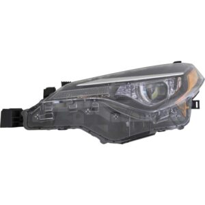 HEADLIGHTS for TOYOTA COROLLA CE/L/LE/LE ECO 2017-2019, DRIVER SIDE, TO2502249, Bi-LED w/LED DRL