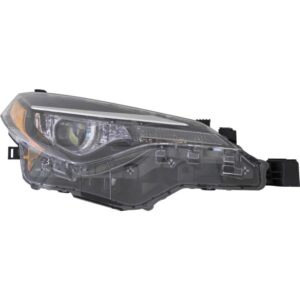 HEADLIGHTS for TOYOTA COROLLA CE/L/LE/LE ECO 2017-2019, PASSENGER SIDE, TO2503249, Bi-LED w/LED DRL