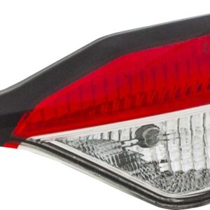 TAIL LIGHTS for TOYOTA COROLLA SEDAN L/LE/SE 2020-2025, INNER, PASSENGER SIDE, TO2803154