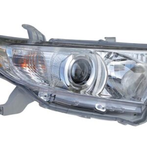 HEADLIGHTS for TOYOTA HIGHLANDER 2011-2013, PASSENGER SIDE, TO2503208, USA. EXC. HYB