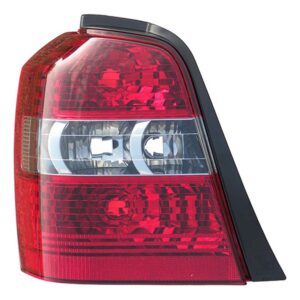 TAIL LIGHTS for TOYOTA HIGHLANDER 2004-2007, DRIVER SIDE, TO2818120, LENS/HOUSING, Clear/Red Lens EXC. HYB