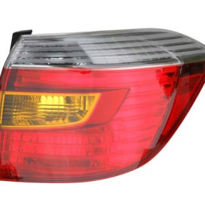 TAIL LIGHTS for TOYOTA HIGHLANDER SPORT 2008-2010, PASSENGER SIDE TO2801174, LENS/HOUSING, JAPAN Amber/Clear/Red Lens