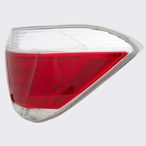 TAIL LIGHTS for TOYOTA HIGHLANDER 2011-2013, Passenger Side, ASSEMBLY, USA, TO2801185C, CAPA, TYC, EXC. HYBRID
