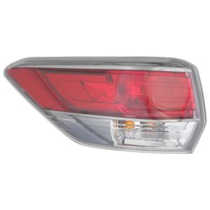 TAIL LIGHTS for TOYOTA HIGHLANDER 2014-2016, DRIVER SIDE, TO2804120, Outer, Assembly