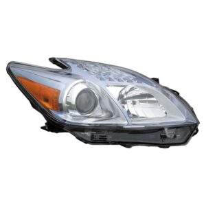 HEADLIGHTS for TOYOTA PRIUS 2010-2011, PASSENGER SIDE, TO2519122, LENS/HOUSING