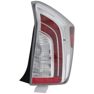 TAIL LIGHTS for TOYOTA PRIUS 2012-2015, PASSENGER SIDE, LED TO2801189, EE