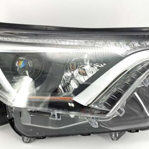 HEADLIGHTS for TOYOTA RAV4 2016-2018 PASSENGER SIDE, CHROME BEZEL, N.AMERICA, EXC. HYB, TO2503247C, CAPA, EE