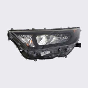 HEADLIGHTS for TOYOTA RAV4 LE 2019-2022 DRIVER SIDE, BLACK INTERIOR, N.AMERICA (=HYB LE), TO2502274