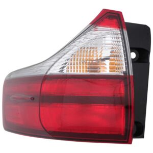 TAIL LIGHTS for TOYOTA SIENNA 2015-2019, DRIVER SIDE, TO2804123, Outer, Assembly, EXC. SE