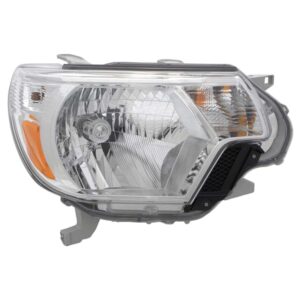 HEADLIGHTS for TOYOTA TACOMA 2012-2015, PASSENGER SIDE, TO2503213, Clear Lens