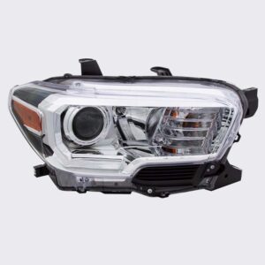 HEADLIGHTS for TOYOTA TACOMA 2019-2023, PASSENGER SIDE, TO2503276, for w/o LED DRL, w/FOG-L
