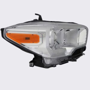 HEADLIGHTS for TOYOTA TACOMA 2019-2023, PASSENGER SIDE, TO2503284, for w/o LED DRL, w/o FOG-L