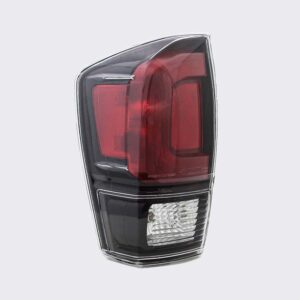 TAIL LIGHTS for TOYOTA TACOMA 2017-2019, DRIVER SIDE, TO2800201, Assembly, Black Interior