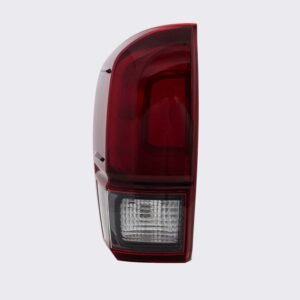 TAIL LIGHTS for TOYOTA TACOMA BASE/SR/SRT 2018-2023, DRIVER SIDE, TO2800203, Assembly, Red/Smoke Lens (=TRD Off-Road/TRD Sport 18-19)