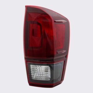 TAIL LIGHTS for TOYOTA TACOMA BASE/SR/SRT 2018-2023, PASSENGER SIDE TO2801203, Assembly, Red/Smoke Lens (=TRD Off-Road/TRD Sport 18-19)