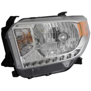 HEADLIGHTS for TOYOTA TUNDRA SR/SR5/LIMITED 2014-2017, DRIVER SIDE, TO2502219, w/ Level Adjuster
