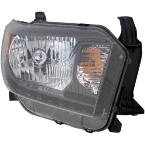 HEADLIGHTS for TOYOTA TUNDRA 5.7L TRD PRO 2014-2017 PASSENGER SIDE, HALOGEN, TO2503235