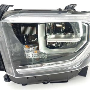HEADLIGHTS for TOYOTA TUNDRA 2018-2021, DRIVER SIDE, TO2502262, LED, CHR INTERIOR w/o Smoked CHR Accent