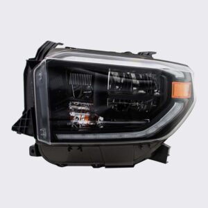 HEADLIGHTS for TOYOTA TUNDRA 2019-2021 DRIVER SIDE, LED w/SMOKE CHROME ACCENT, TO2502281