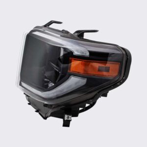 HEADLIGHTS for TOYOTA TUNDRA 2019-2021 DRIVER SIDE, LED w/SMOKE CHROME ACCENT, TO2502281