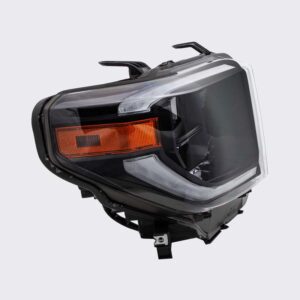 HEADLIGHTS for TOYOTA TUNDRA 2019-2021 PASSENGER SIDE, w/SMOKE CHROME ACCENT, TO2503281